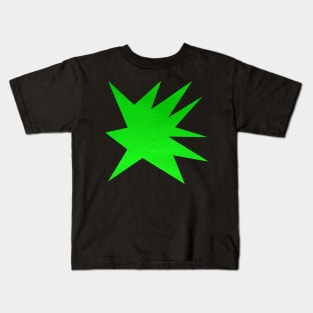 Comic Book Halftone Burst: A Bold and Explosive Graphic Design Kids T-Shirt